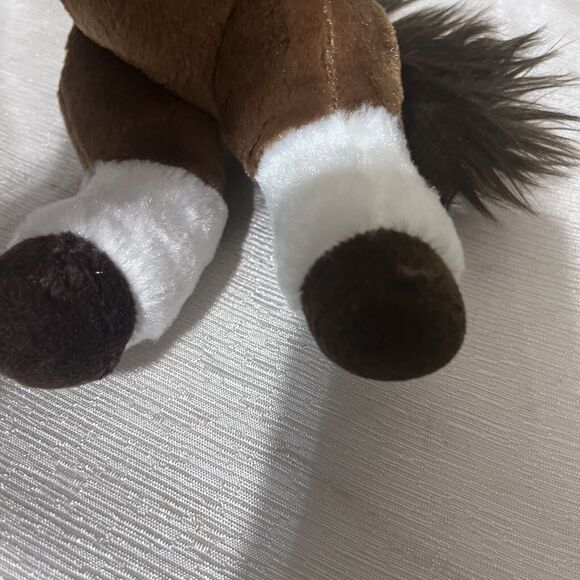 Aurora Spotted Appaloosa Horse & Douglas Brown Lot of 2 Plush stuffed animals - Picture 5 of 13